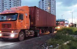Hà Nội chính thức cấm xe container dịp Tết Nguyên đán 2018