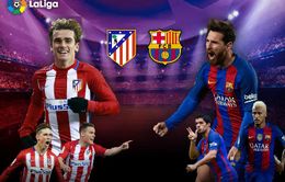 Lịch trực tiếp bóng đá ngày 26/2: Đại chiến Atletico Madrid – Barcelona