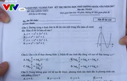 Đề thi môn Toán kỳ thi THPT Quốc gia năm 2017