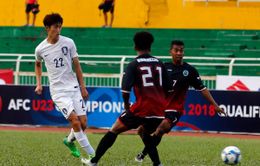 U23 Timor Leste 0-0 U23 Hàn Quốc: Chia điểm bất ngờ!