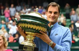 Vô đối tại Halle, Federer áp sát Djokovic trên bảng xếp hạng ATP