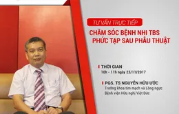 Livestream Tư vấn theo dõi và chăm sóc bệnh nhi tim bẩm sinh phức tạp sau phẫu thuật