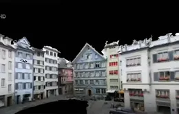 Độc đáo mô hình 3D mô phỏng thành phố Zurich (Thụy Sĩ)