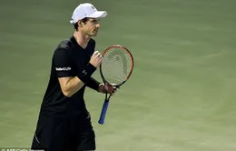 Dubai Championships 2017: Thắng dễ Garcia-Lopez, Andy Murray thẳng tiến vào tứ kết