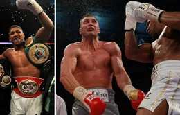 Anthony Joshua thắng knock-out Wladimir Klitschko