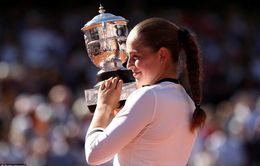 Jelena Ostapenko vô địch đơn nữ giải quần vợt Pháp mở rộng 2017