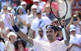 Rogers Cup 2017: Roger Federer dễ dàng đi tiếp