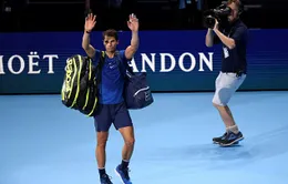 Thất bại trước David Goffin, Rafael Nadal rút lui khỏi ATP Finals 2017