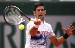 Pháp mở rộng 2017: Djokovic thắng thần tốc, Tsonga bị loại sau …5 phút