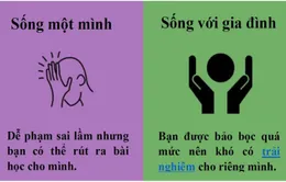 Nên ở riêng hay sống cùng gia đình?