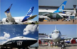 Triển lãm hàng không Paris: Boeing, Airbus bội thu trong ngày đầu tiên