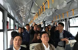 Sở GTVT Hà Nội: Xe bus nhanh BRT thường xuyên có lượng hành khách cao