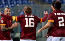 Coppa Italia: Đánh bại Cesena, AS Roma vào bán kết