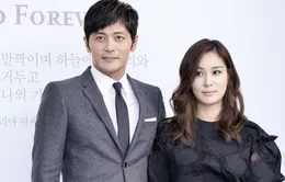 Vợ chồng Jang Dong Gun và bà xã dự lễ nhập học của con trai