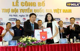 Ra mắt nhà tài trợ mới của bóng đá Việt Nam