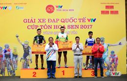 Giải xe đạp quốc tế VTV Cúp Tôn Hoa Sen 2017: Nguyễn Thành Tâm giành chiến thắng chặng 13