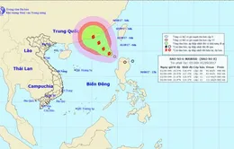 Bão số 8 giật cấp 10 tiến về Hồng Kông (Trung Quốc)