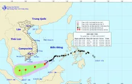 Bão số 15 áp sát quần đảo Trường Sa