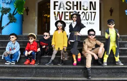 "Nổ mắt" trước những bộ cánh "chất lừ" của mẫu nhí tại The best street style