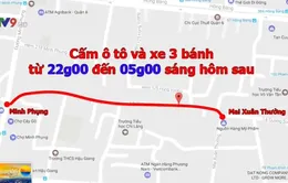 Cấm đỗ xe trên đường Hoàng Hoa Thám (TP.HCM)