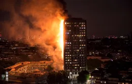 Việt Nam chia buồn với Anh về vụ cháy tòa tháp Grenfell