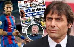 Roman Abramovich "kết" Neymar, HLV Conte nói không