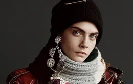 Cara Delevingne cá tính trong chiến dịch mới của Burberry