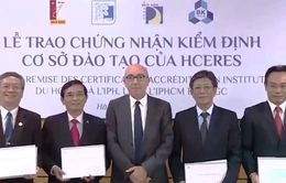 Bốn trường đại học đầu tiên nhận chứng nhận kiểm định quốc tế