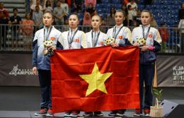 ĐT Thể dục nghệ thuật Việt Nam giành tấm HCB lịch sử tại SEA Games 29