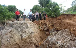 Hòa Bình xuất hiện nhiều điểm sạt lở nghiêm trọng