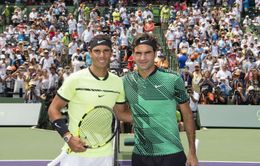 Ảnh: Roger Federer đánh bại Nadal để giành ngôi vô địch Miami mở rộng 2017