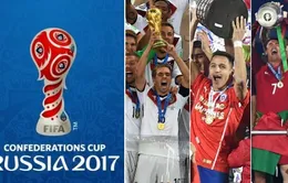 Lộ diện đầy đủ 8 đội tuyển tham dự FIFA Confederations Cup 2017