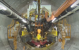 Cận cảnh đoạn đường hầm Metro đầu tiên được robot khổng lồ đào ở TP.HCM