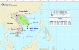 Áp thấp nhiệt đới trên Biển Đông có khả năng mạnh thêm