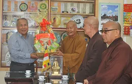 Lãnh đạo TP Đà Nẵng thăm Ban trị sự Giáo hội Phật giáo Việt Nam