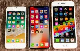 Bộ 3 nguyên tử iPhone X, iPhone 8/8Plus "mất điện" trước iPhone 6/6 Plus