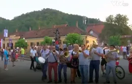 Sôi động lễ hội kèn đồng ở Serbia