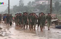 200 cán bộ, chiến sĩ Quân khu 2 khắc phục hậu quả lũ quét tại Yên Bái