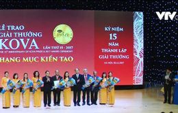 Lễ trao giải thưởng Kova năm 2017