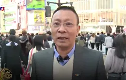 Nhà báo Lại Văn Sâm "lạc bước" ở giao lộ nổi tiếng Nhật Bản