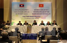 Bế mạc Hội thảo lý luận Việt Nam - Lào