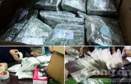 Hòa Bình: Bắt 2 vụ vận chuyển 130 bánh heroin