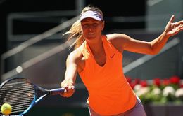 Vòng 1 Madrid mở rộng: Khởi đầu vất vả cho Sharapova