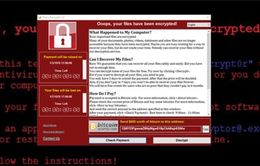 Mã độc WannaCry phát tán chậm lại