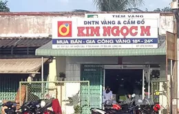 Hai đối tượng táo tợn cướp tiệm vàng ở Long An