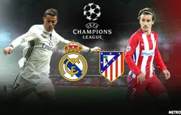 1h45 ngày 3/5, Real Madrid - Atletico Madrid: Các con số thống kê trước trận derby Madrid tại Champions League