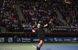 Tứ kết Dubai Championships 2017: Chiến thắng vất vả cho Andy Murray