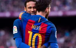 Neymar đã ngang trình độ với Messi