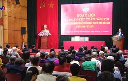 Lãnh đạo Nhà nước dự Ngày hội đại đoàn kết toàn dân tộc