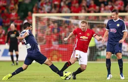 Đội hình "ông già" Man Utd nhận thất bại nặng nề tại Australia